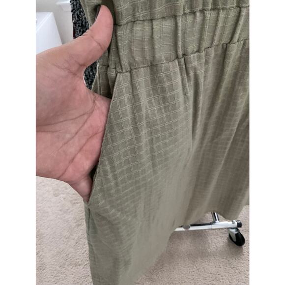 ASOS Green Tank Dress With Pockets - Picture 5 of 7